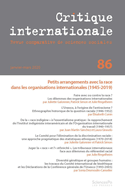 Critique internationale, no 86